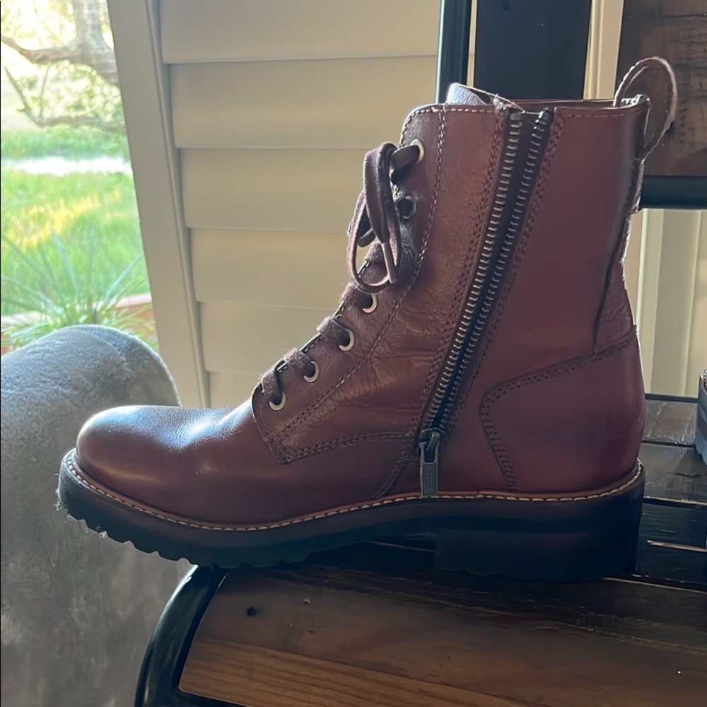 Frye Women's Ankle Boots in Rich Brown - Picture 5 of 7